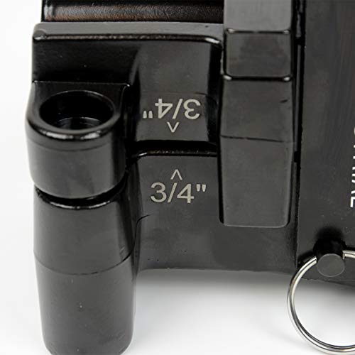 Temco Th3030 Dual Size Conduit Offset Bender 2 In 1 - Both ½“& ¾” Emt #TOP3