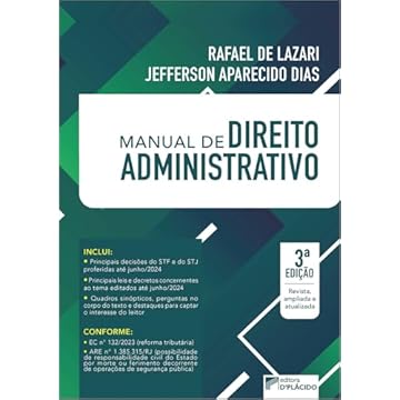 Capa do livro Manual de Direito Administrativo