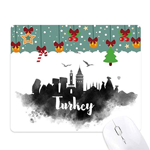 Alfombrilla de ratón de Turquía con pintura de tinta, el regalo de Navidad ideal para oficina