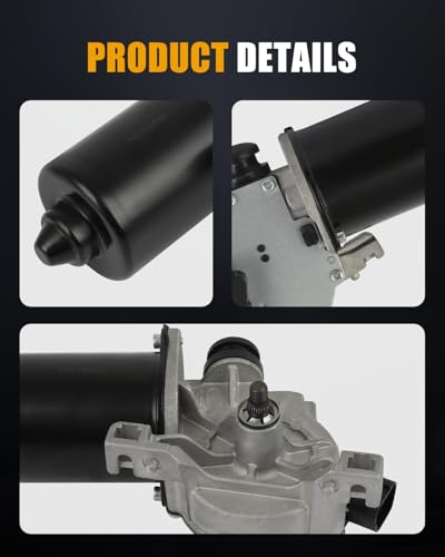 Image of ROADFAR Front Windshield Wiper Motor Replacement for 2019-2022 for Chevrolet for Silverado 1500,2019-2022 for GMC for Sierra 1500 Limited 84339745;84497548 Wiper Motor 5 Pins