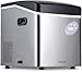 NewAir Portable Ice Maker 50 lb. Daily, Countertop Design, 3 Size Bullet Shaped Ice, AI-215SS, Stainless Steel