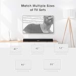 BESTISAN Sound Bar, 100Watt Soundbar for TV, Wired & Wireless Bluetooth 5.0 Sound Bar(40 Inch, 6 Drivers, Optical, HDMI-ARC) - Image 2