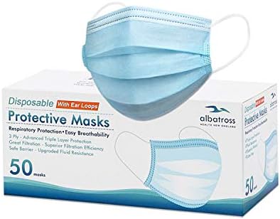 Albatross Health New England Disposable 3 ply Face Masks