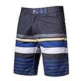 Strip Shorts Herren 100% Baumwolle Fitness Shorts Herren Shorts Fashion Causal Short Summer