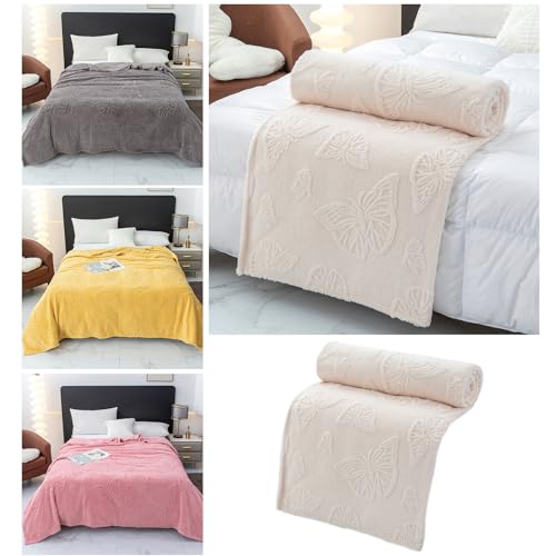Couverture en microfibre de polyester pour lit et canapé