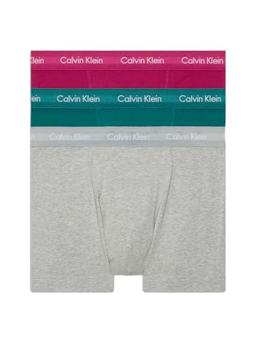 Image of Calvin Klein CK-001 Men's Trunks Underwear Low Rise Trunks 3 Pack Set