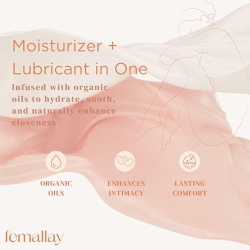 Image of Femallay Peach Scented Vaginal Moisturizing Suppository, 100% Natural Solution for Dryness and Odor, Quick Melting and Long Lasting 14 Suppositories + 1 Applicator, 2-Pack