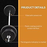 HOMCOM 65kg Adjustable Dumbbells, 2-in-1 Barbell Weights Set with Knurled Bar, Free Weights Training Equipment, for Men & Women Home Gym Exercise - Image 6