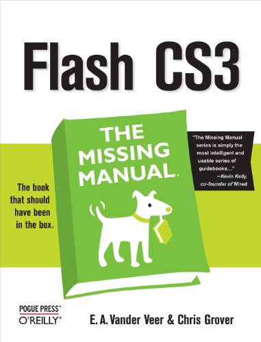 Flash CS3 manuel anglais infographie programmation ActionScript Adobe livre
