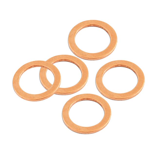 RONDELLE JOINT D'ETANCHEITE EN CUIVRE DIN 7603 A de 100 M12 X 18 X 1.5 mm