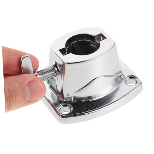 Base metálica para soporte de platillo de batería 2 pzs miniatura 7