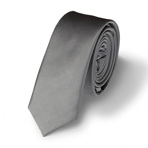 Gravata Slim ou Super Slim Grafite