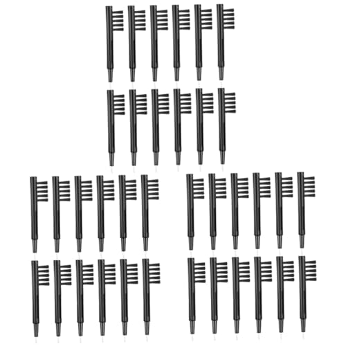NOLITOY 3sets Hearing Accessories Earring Cleaner Cleaning Rod for Hearing Amplifier Vent Cleaner Earpiece Earmold Vent Cleaner Pipe Cleaner Hearing Amplifier Cleaning Tool Black 12pcs*3