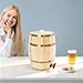 Imagen de Barril de vino de madera dispensador de bebidas 10L barril de whisky con grifo