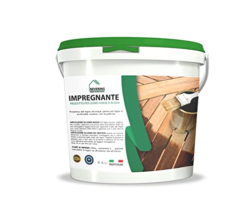 IMPREGNANTE PROTETTIVO PER LEGNO-LUNGA DURATA -IDROREPELLENTE (14LT, BIANCO)