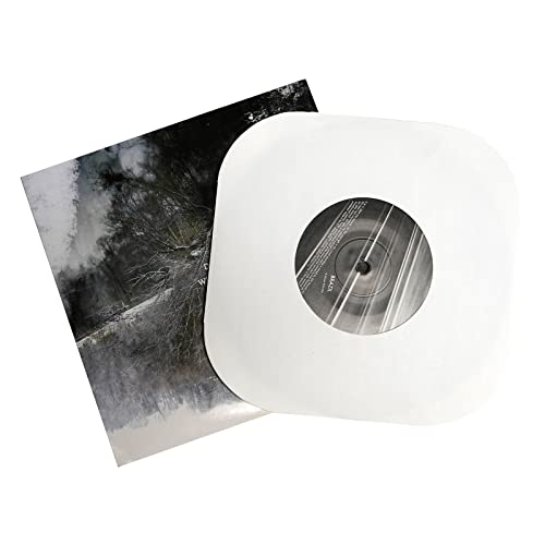 MayRecords 7寸レコードケース EP用クラフト保護袋内袋ジャケットスリーブ ホールあり 角なし オープン開口式 20枚（Amazon）