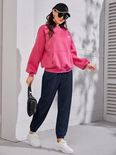 Image of KOTTY High-Waisted Women's Jogger Pants|Athletic Track Pants with Elastic Waistband|Ideal for Gym, Walking, and Travel