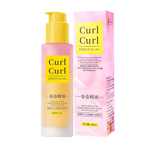 Tyinerc Para Cabello Rizado - 100 Ml Protección Contra El Calor Control Del Frizz Acondicionador,Definidor De,Para Definir Estilo Para Mujeres Hombres Hijas Madres Belleza De