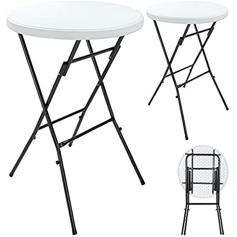 Set de 2 Mesas Altas de Bar Plegables Cover
