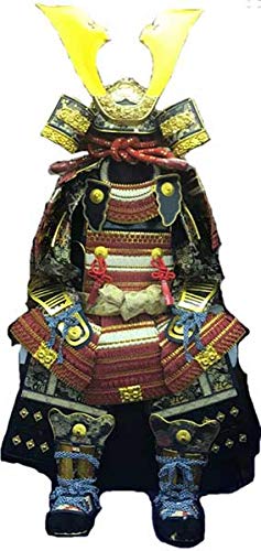 Amazon | 【着用鎧】30号 赤肩白鎧 子供着用鎧のみ | 鎧飾り
