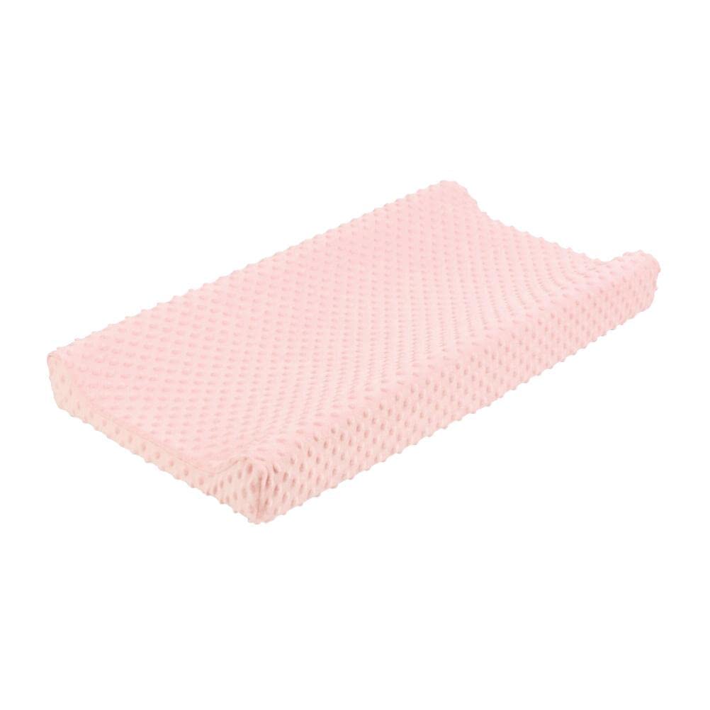 Wickelunterlagenabdeckung Wasserdichte Wickeltischlaken Atmungsaktive Wickelauflagen Für Babys (Gray+Pink) 2 Stück