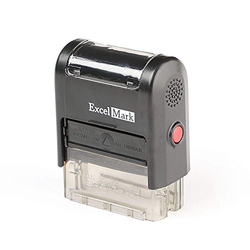 Paid With Check No, Amount, Date - Excelmark Self Inking Rubber Stamp - A2359 #TOP3