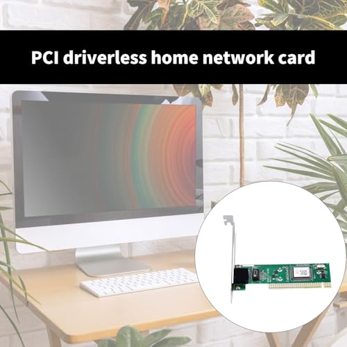 Tarjeta de red PCI RTL8139 100Mbps conexión estable para actualizaciones de computadoras de escritorio antiguas - Plug and Play miniatura 3