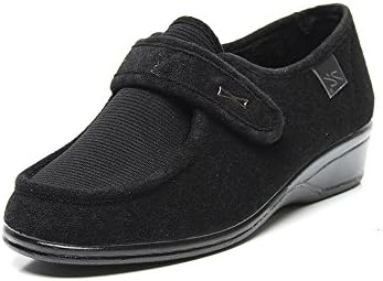 Doctor Cutillas 771 Zapatilla mujer Confort pie ancho Negro Mujer Doctor Cutillas 771 Zapatilla mujer Confort pie ancho Negro Mujer