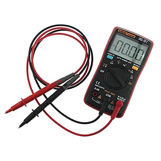 ANENG AN8008 True RMS Pocket Digital Multimeter Bench meter Features 9999 Counts Backlight AC DC Current Voltage Resistance Frequency Capacitance Square Wave Output Auto/Manual Ranges