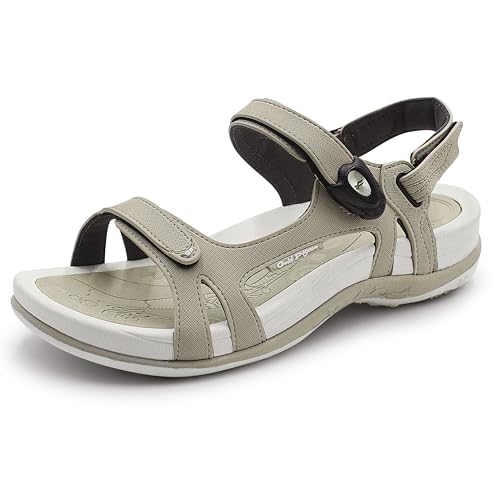 Image of SIGNATURE Arch Support Womens Sandals Comfortable Walking. Everyday Comfy Sandals Women Wear for Beach, Travel, Water, Outdoor, Hiking. Women Footwear.