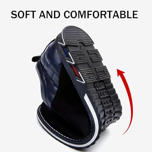Men Casual Shoes Fashion Business Luxury Dress Shoes Office Oxford Flats Sneakers for Male Driving Office Walking Business Shoes4