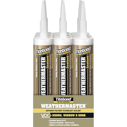 Titebond WeatherMaster Sealant, 9.5 Oz, Pack 12 miniatura 1