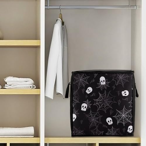 Sac de rangement gothique d'Halloween grand volume pour garde-robe
