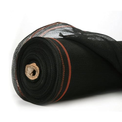 Image of Safety Netting 8.6'x150' 1 /16 inch Black, Fire Retardant Debris Fence