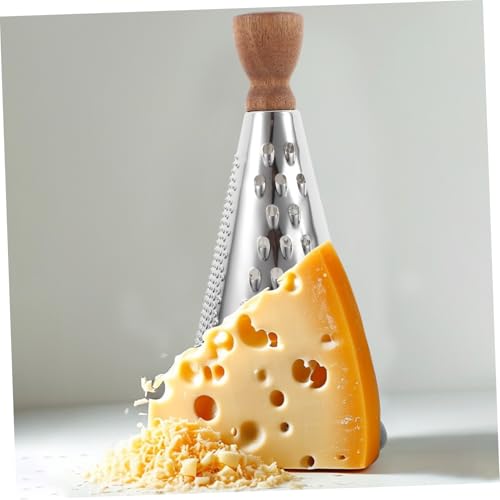 Rallador cónico multifuncional de 9 pulgadas con mango de madera miniatura 4
