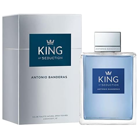 Antonio Banderas Perfumes - King of Seduction - Eau de Toilette Spray für Herren, Maskuliner, Intensiver und Energetischer Duft mit Bergamotte und Apfel Cover