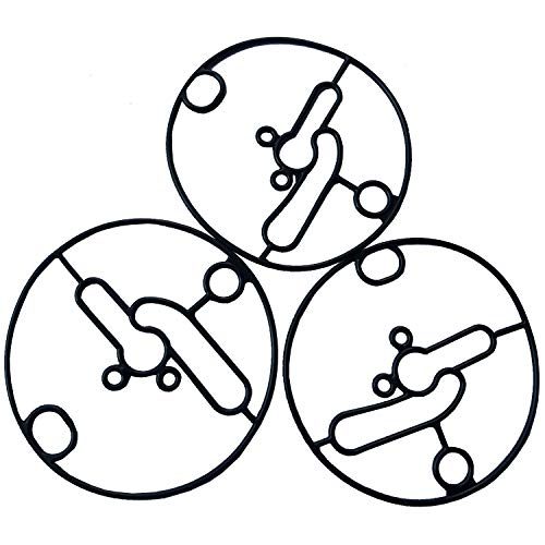 Fjsadobo 698781 Float Bowl Gasket Kit Replaces For Stens 485-914 Nikki Carburetor Troy-Bilt Toro Lawn Mowers thumb #4