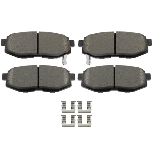 Image of CCIYU D1124 Rear Ceramic Disc Brake Pads Fit For Scion For FR-S 2013-2016,For Subaru For BRZ 2013-2017 /For Forester 2014-2018 /For Tribeca 2008-2014,4PCS