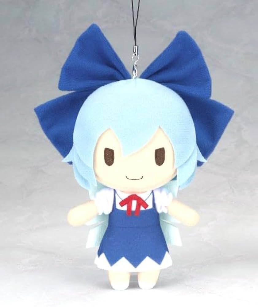Amazon.co.jp: チルノ ミニ ぬいぐるみ 東方 公式 グッズ : おもちゃ