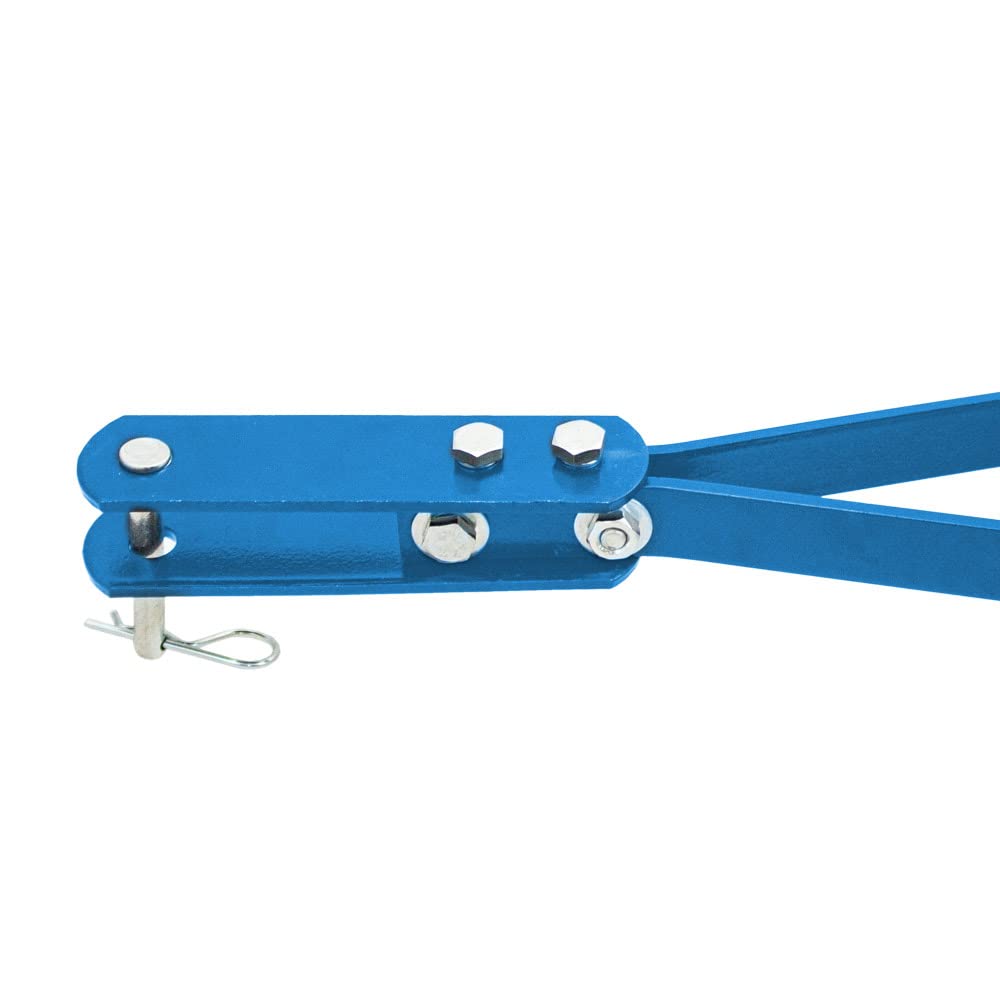 Bituxx Rasenstriegel Vertikutierer Rasenkamm Rasenlüfter Rechen Entmooser für Rasentraktor oder ATV 102cm