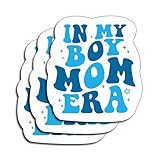 (3Pcs) in My Boy Mom Era Sticker – Waterproof Vinyl Stickers for Moms with Sons –...
