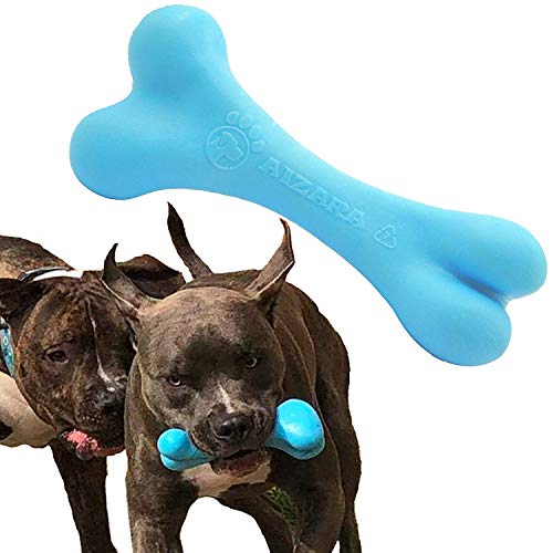 AIZARA Dog Chew Toys for Aggressive Chewers, Lifetime Replacement Guarantee - Tough Indestructible Dog Toys for Large Dogs, Durable Nylon Puppy Bone Toys for Training Keeping Pets Fit