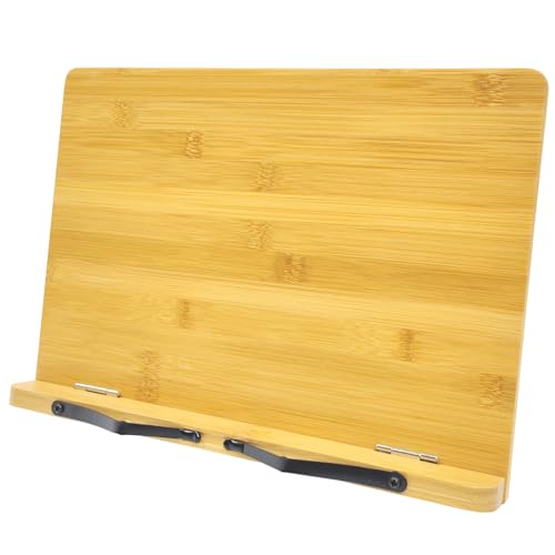 Large-15-Inch-Bamboo-Textbook-Book-Stand-for-Large-Books-Holder-Reading-Textbooks-Bookstand-Hands-Free-in-Bed-Cookbook-Holders-Stands-for-Kitchen-Counter-Adjustable-Desktop-Desk-Book-Stand-Law-School