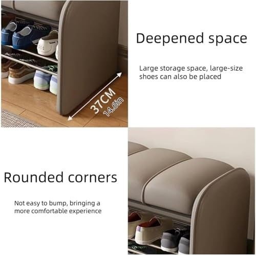 Banc à chaussures pour optimiser l'espace dans une petite entrée - 8