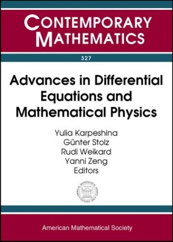 Buy Advances in Differential Equations and Mathematical Physics ...