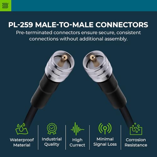 Câble coaxial spécification LMR400 de haute précision pour systèmes RF - 7