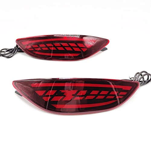 Feu arrière pour Hyundai Accent Verna 2008-2015 réflecteur pare-chocs 3 fonctions