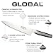 Global 8-Inch Chef's Knife – Lightweight Japanese Stainless Steel, Razor-Sharp Edge, Made in Japan, G-2