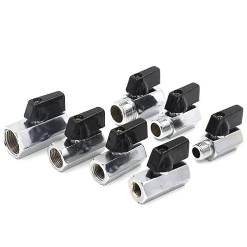 Válvula de bola mini 1/8 ideal para controlar el riego doméstico y acuarios 4