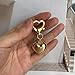 HESSAWELL Heart Keychain Accessories Heart Handbag Charms for Bags Women